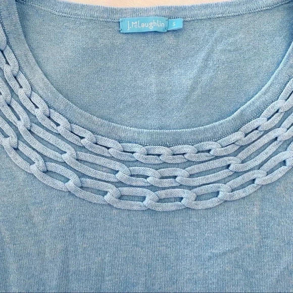 J. McLaughlin Chain Sweater - Picture 2 of 3